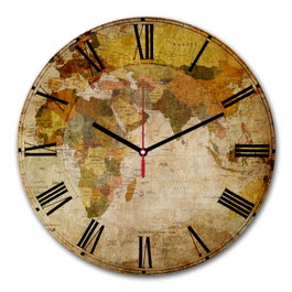 Wallity Reloj Decorativo de MDF Multicolor 3030MS-017